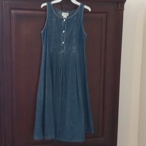 Vintage Y2K girls denim dress